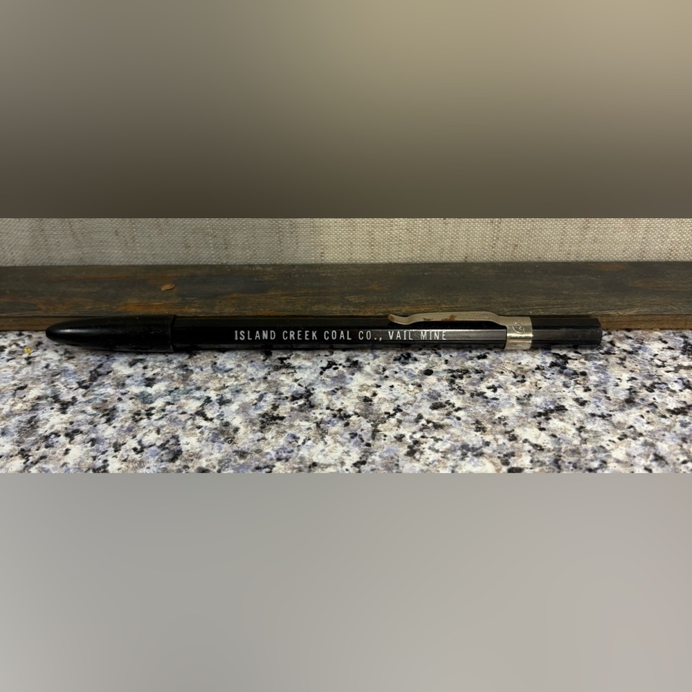 Vintage Island Creek Coal Co Vail Mine BIC Ink Pen